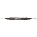 FABRIC BALL AND BRUSH black with ball point and brush tip