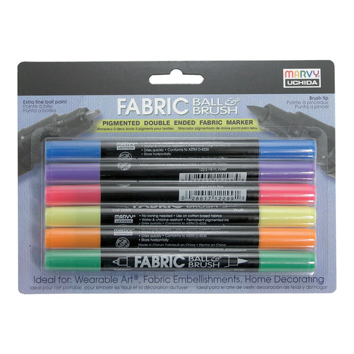 FABRIC BALL AND BRUSH - Marvy Uchida