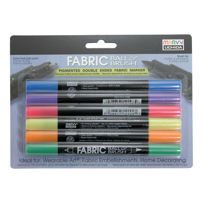 FABRIC BALL AND BRUSH - Marvy Uchida