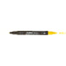 FABRIC BALL AND BRUSH yellow with ball point and brush tip
