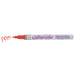 red CALLIGRAPHY PAINT MARKER with color squiggle at the tip