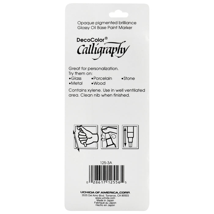 CALLIGRAPHY PAINT MARKER 3 PIECE SET A