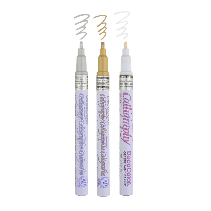 CALLIGRAPHY PAINT MARKER 3 PIECE SET A