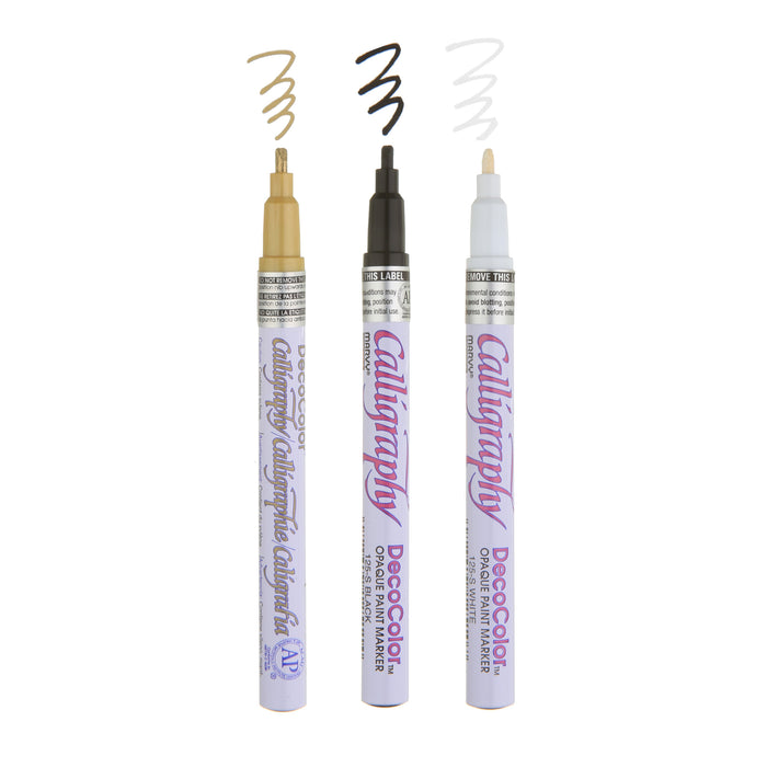 CALLIGRAPHY PAINT MARKER 3 PIECE SET C