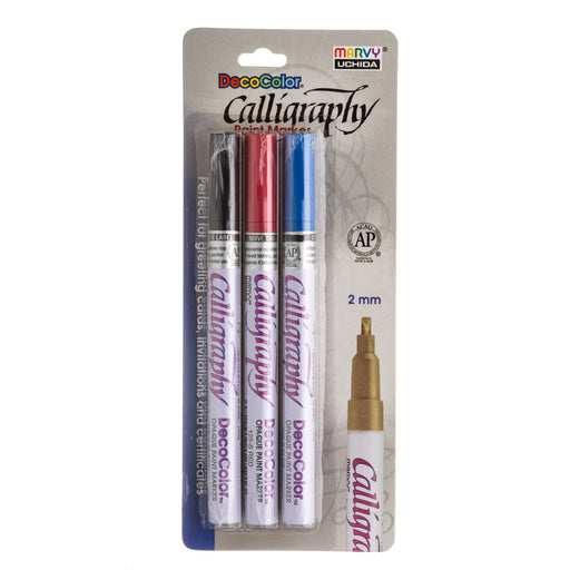 CALLIGRAPHY PAINT MARKER 3 PIECE SET B