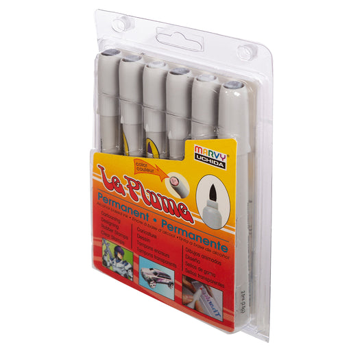 Le plume permanent grey set