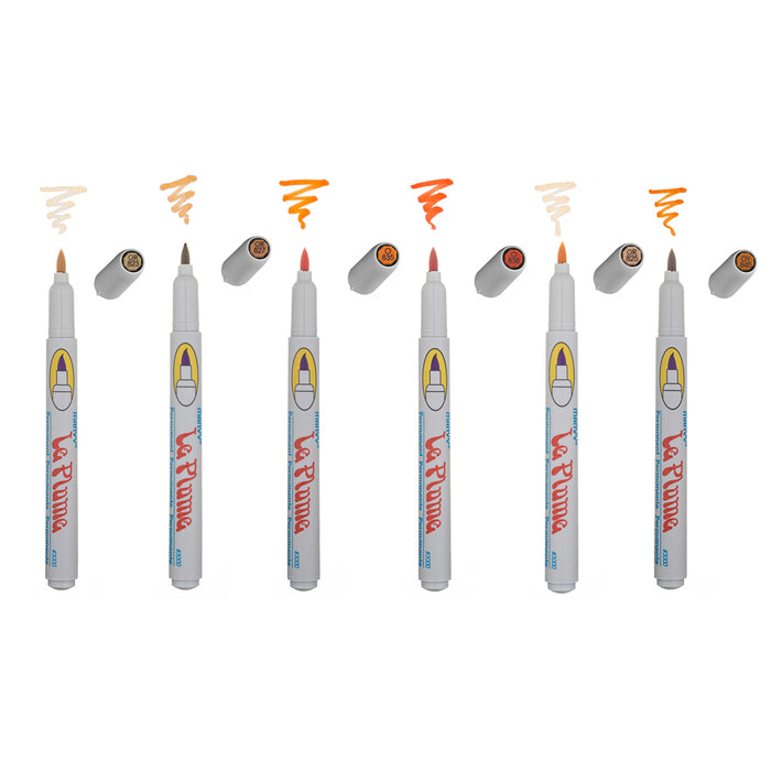 le plume permanent orange set