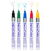 DECOCOLOR PAINT MARKER EXTRA FINE black, green, blue, red, and yellow