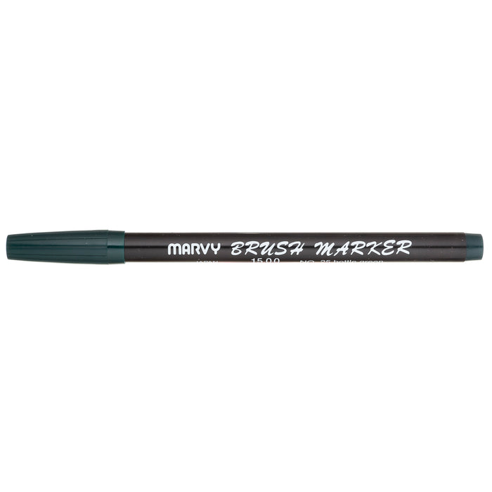 BRUSH MARKER - GREENS