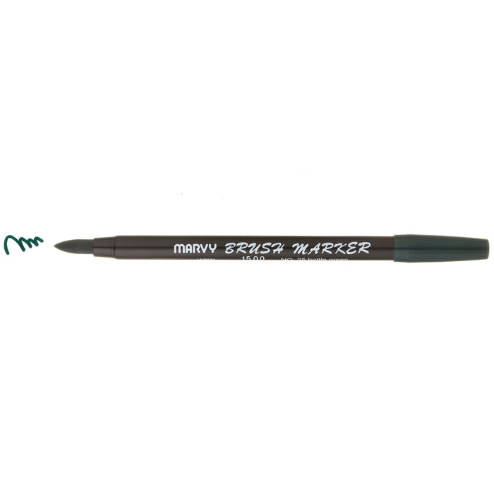BRUSH MARKER - GREENS
