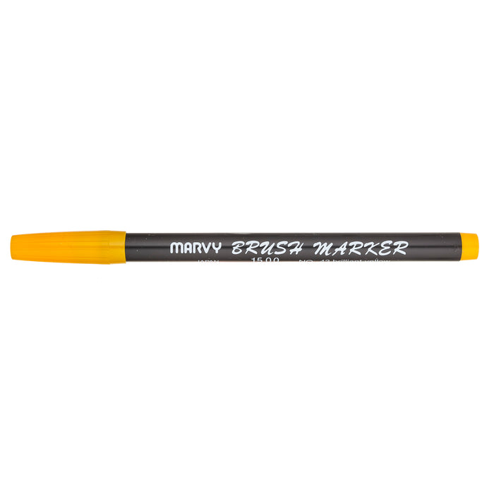 BRUSH MARKER - YELLOWS