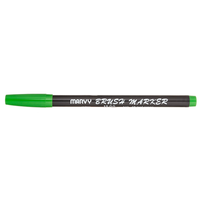 BRUSH MARKER - GREENS