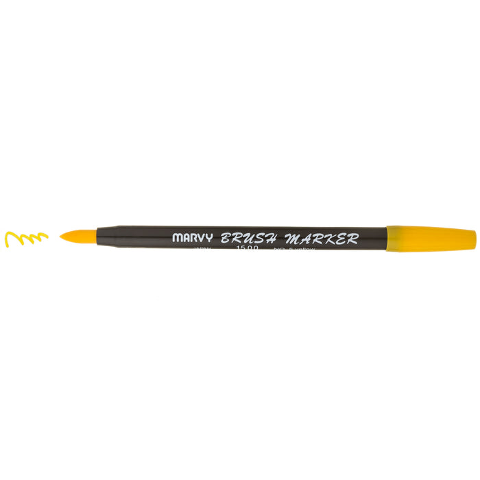 BRUSH MARKER - YELLOWS