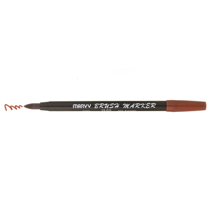 BRUSH MARKER - BROWNS
