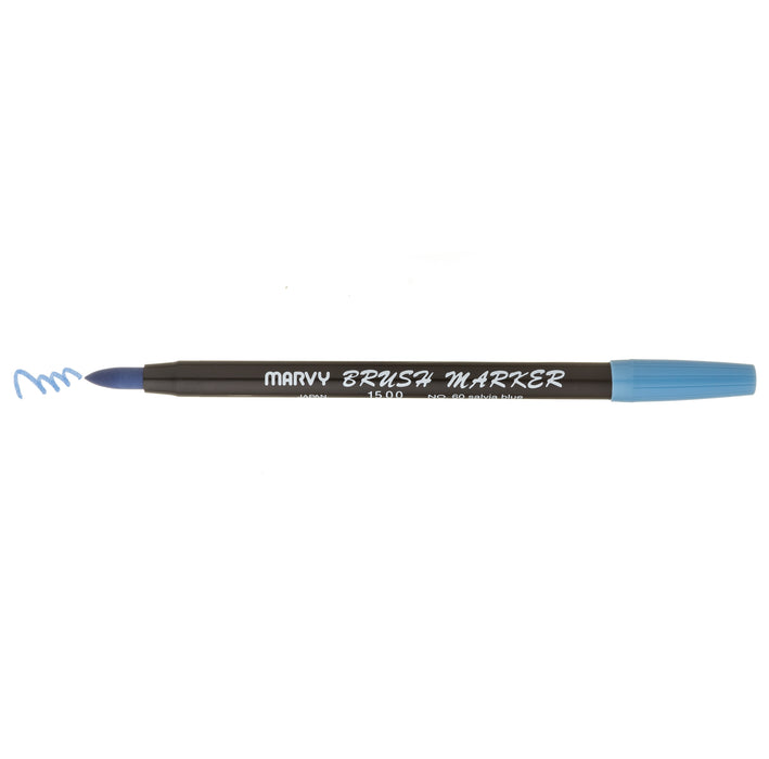 BRUSH MARKER - BLUES
