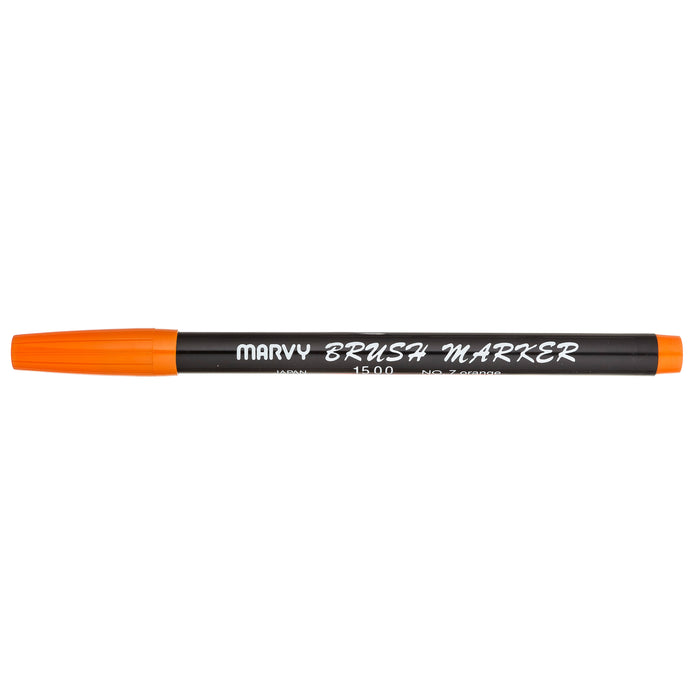 BRUSH MARKER - ORANGES