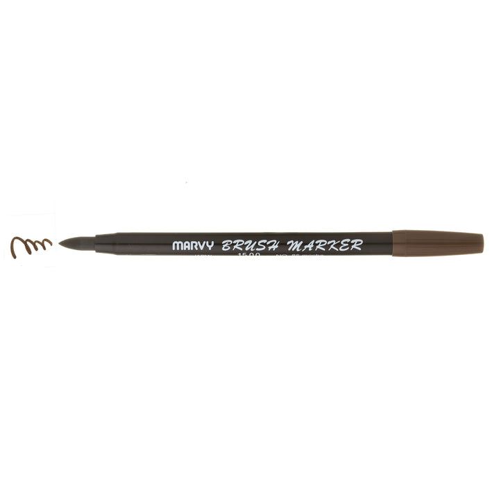 BRUSH MARKER - BROWNS