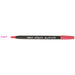 BRUSH MARKER pink with cap off and color squiggle at the tip