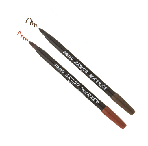 BRUSH MARKER - BROWNS