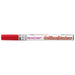 Decocolor outliner marker red with cap on