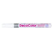Decocolor Retro fine tip marker white with cap on