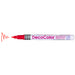 DECOCOLOR® PAINT MARKER FINE red with color squiggle at the tip