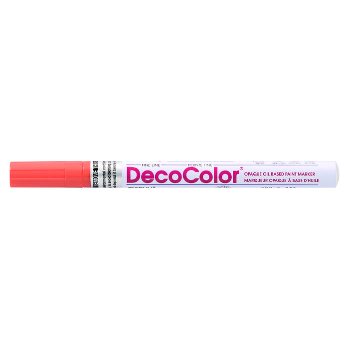 Decocolor Retro fine tip marker coral pink