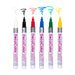 DECOCOLOR® PAINT MARKER FINE white, black, red, blue, green, and yellow