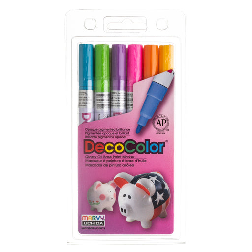 DECOCOLOR&reg; PAINT MARKER FINE SET C
