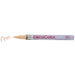 DECOCOLOR® PAINT MARKER FINE pastel peach with color squiggle at the tip