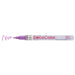 DECOCOLOR® PAINT MARKER FINE hot purple with color squiggle at the tip