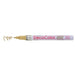 DECOCOLOR® PAINT MARKER FINE gold with color squiggle at the tip