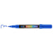 Decocolor Acrylic fine tip blue with cap off and squiggle at tip