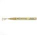 Decocolor premium fine tip gold marker showing color squiggle at the tip.