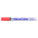 Decocolor broad marker coral pink with cap on