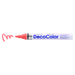 DECOCOLOR® PAINT MARKER BROAD coral pink with color squiggle at the tip