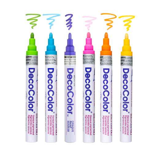 DECOCOLOR&reg; PAINT MARKER BROAD SET C