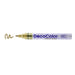 DECOCOLOR® PAINT MARKER BROAD gold with color squiggle at the tip