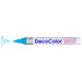 DECOCOLOR® PAINT MARKER BROAD light blue with color squiggle at the tip