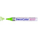 DECOCOLOR® PAINT MARKER BROAD light green with color squiggle at the tip