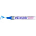 DECOCOLOR® PAINT MARKER BROAD blue with color squiggle at the tip
