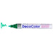 DECOCOLOR® PAINT MARKER BROAD green with color squiggle at the tip