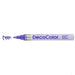 DECOCOLOR® PAINT MARKER BROAD violet with color squiggle at the tip