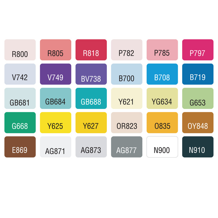 LE PLUME PERMANENT 30 PIECE SET