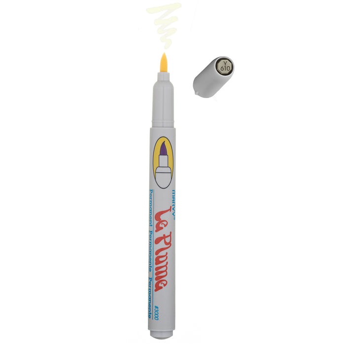 LE PLUME PERMANENT MARKERS - YELLOWS