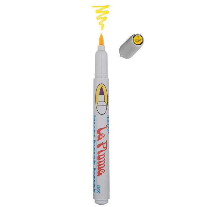 LE PLUME PERMANENT MARKERS - YELLOWS