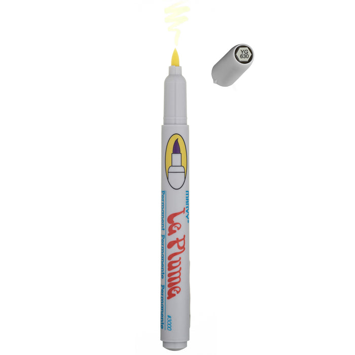 LE PLUME PERMANENT MARKERS - GREENS