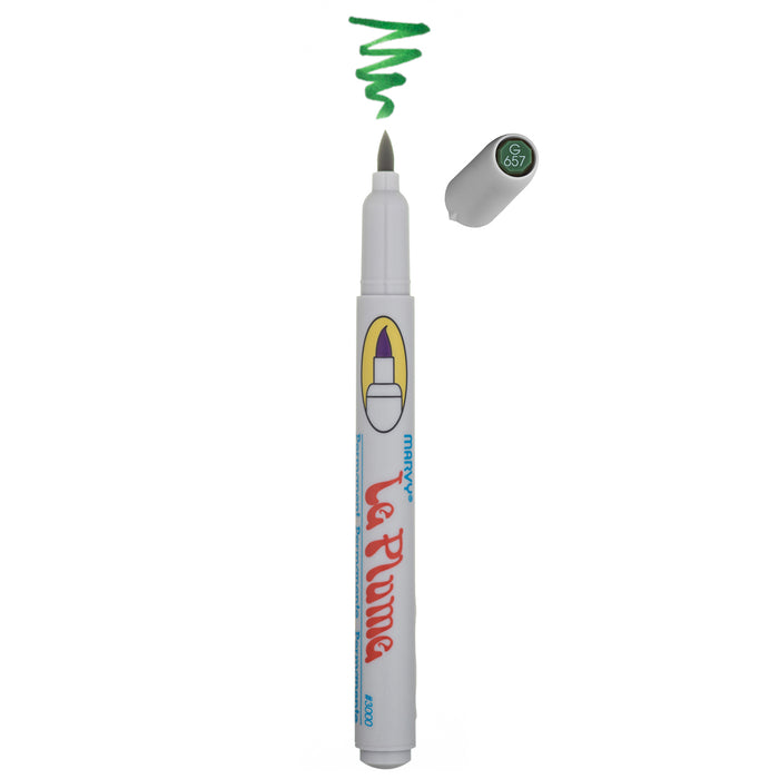 LE PLUME PERMANENT MARKERS - GREENS