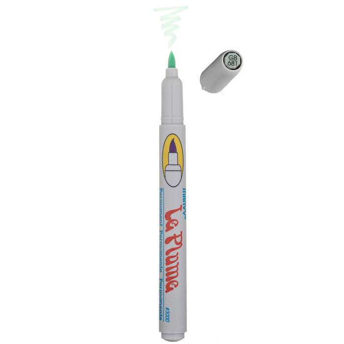 LE PLUME PERMANENT MARKERS - GREENS