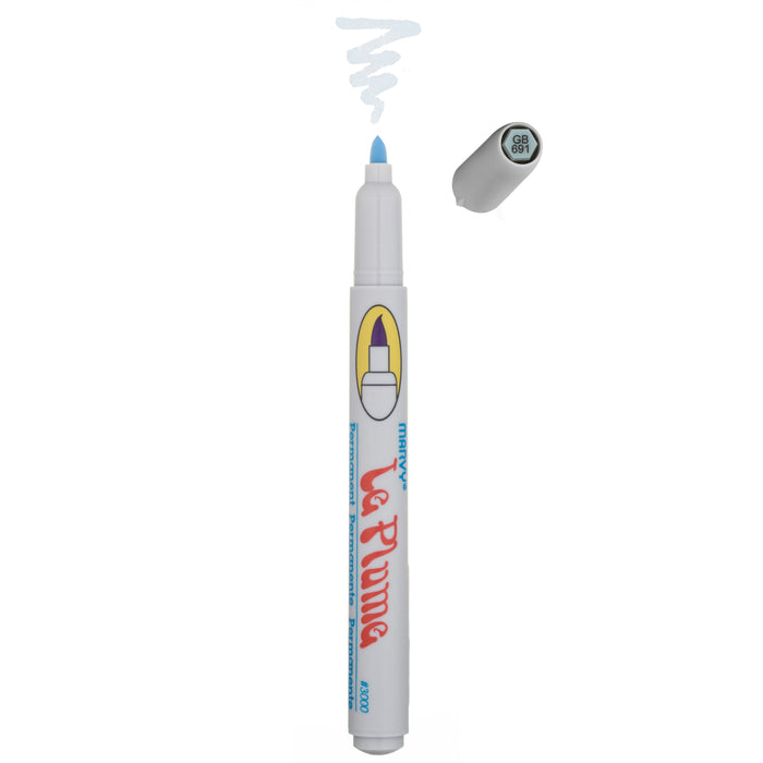 LE PLUME PERMANENT MARKERS - BLUES
